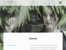 Tablet Screenshot of lilliunwin.com